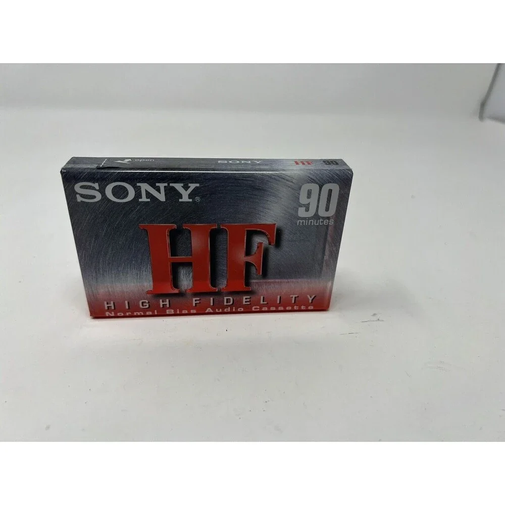 Sony HF 90 Minute Blank Cassette Tapes (High Fidelity) Brand New